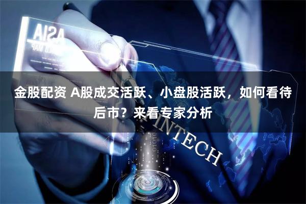 金股配资 A股成交活跃、小盘股活跃，如何看待后市？来看专家分析